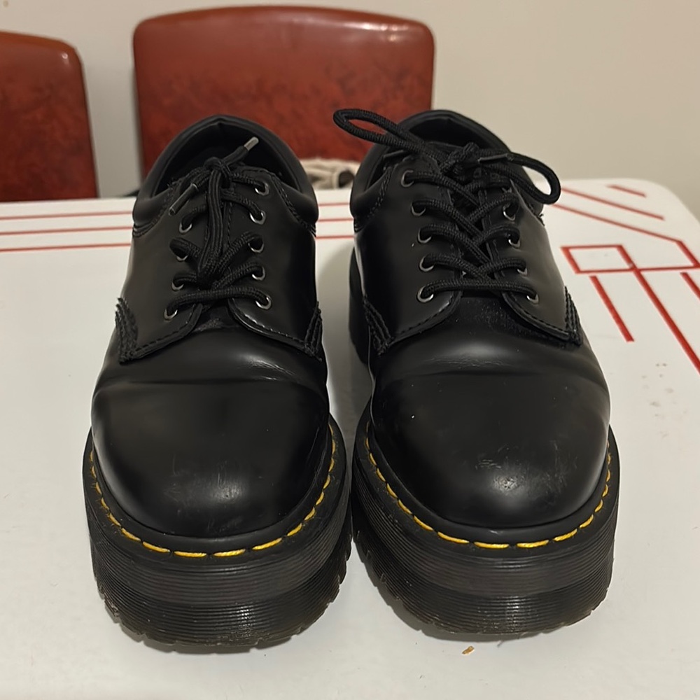 Dr. Martens 8053 quad black platforms